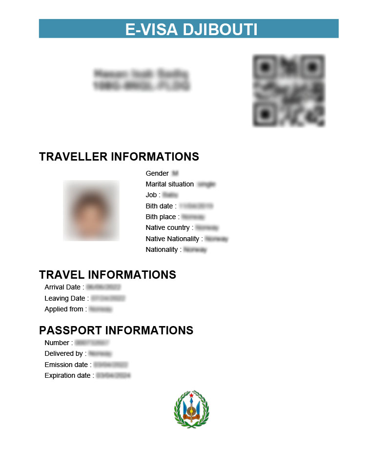 The eVisa for Djibouti